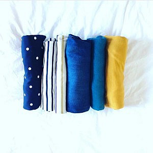 6 items of clothes that are file folded